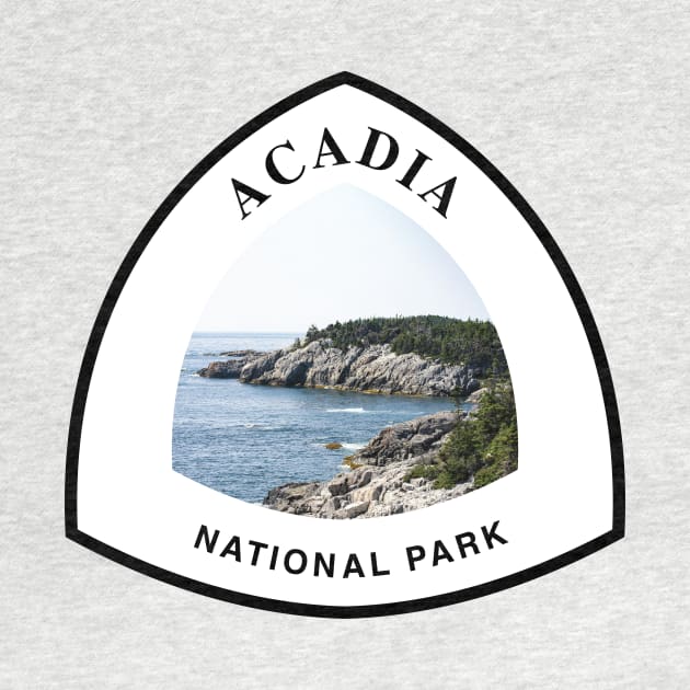 Acadia National Park trail marker by nylebuss